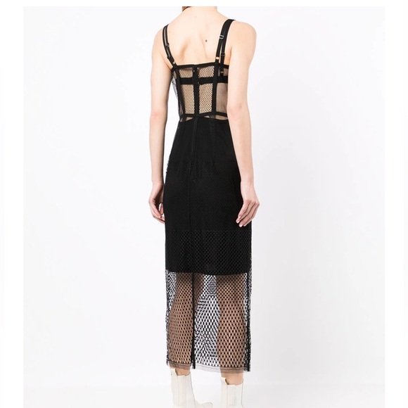 Dion Lee
net-layered midi dress - Picture 4 of 5